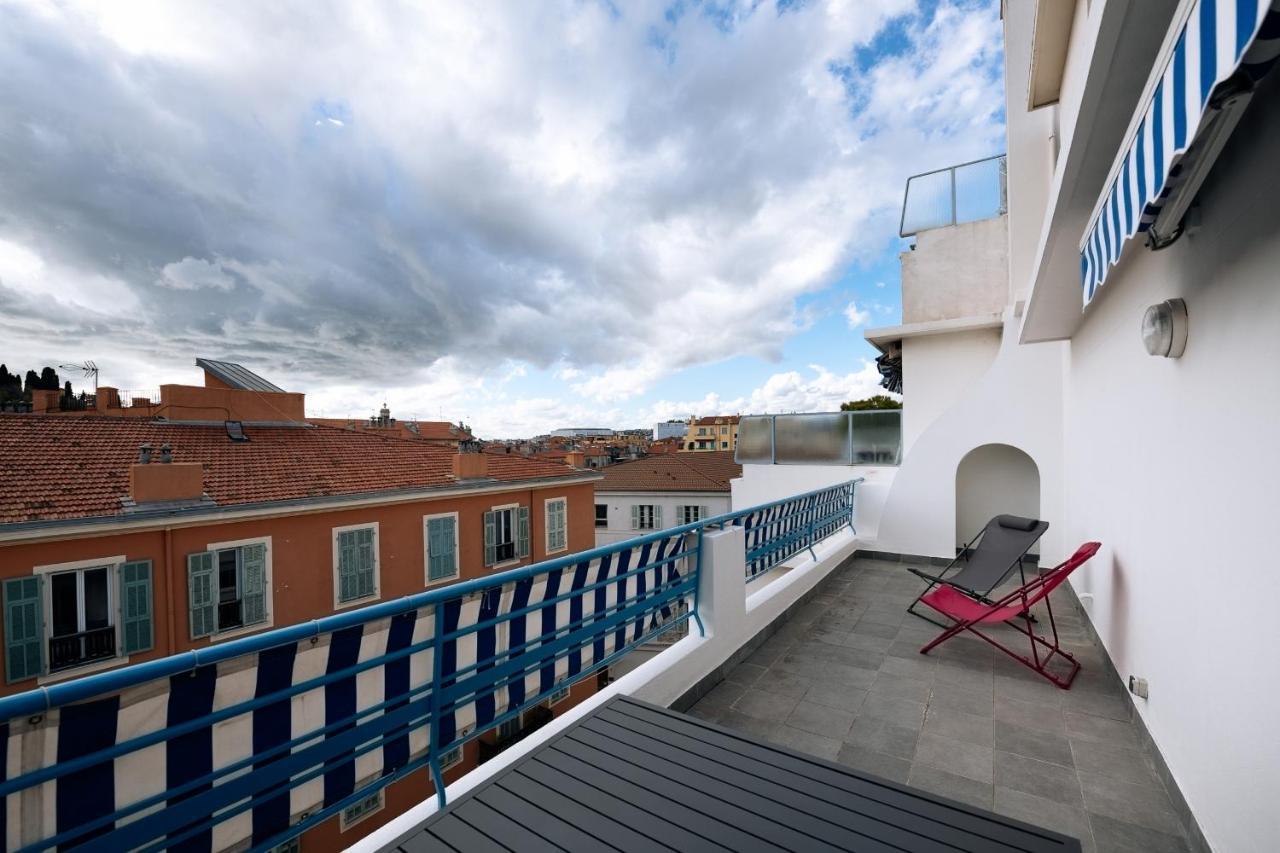 5 Papon - Dernier Etage - Terrasse A Ciel Ouvert - Garibaldi Nice Exterior photo